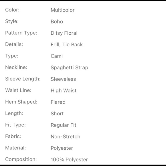 🤩HP🤩🔥2for$25🔥Ditsy floral tie back frill dress - Picture 6 of 7